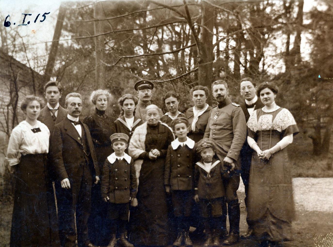 1915 - Familientreffen in Mechernich